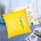Summer Yellow Pillow Covers 18x18 Set of 6 Decorative Gnome Daisy Flower Throw Pillow Cover for Couch Modern Farmhouse Cushion Cover for Living Room Outdoor Patio Home Decor